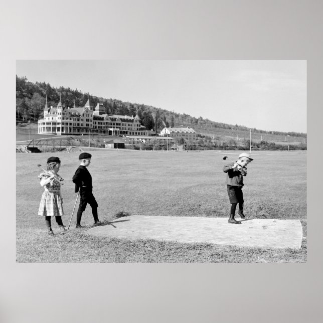 Póster Pantalones pequeños, a principios del siglo XX (Frente)