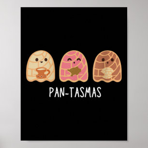 Póster Pantasmas Fantasma Graciosa Conchas Fantasma Mexic