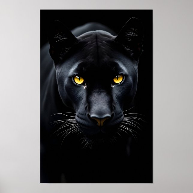 Póster Pantera Negra (Frente)
