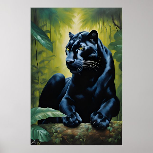 Póster | Pantera negra | Arte (Frente)