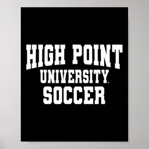 Póster Panteras de fútbol de la Universidad de High Point