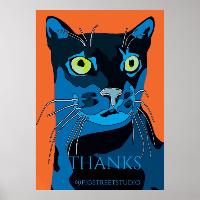 Póster Pantha negro, Poster (Frente)