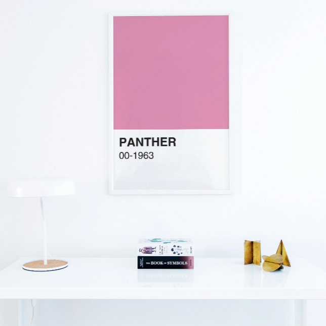 Póster Panther Movie Pink - Ancho completo (Subido por el creador)