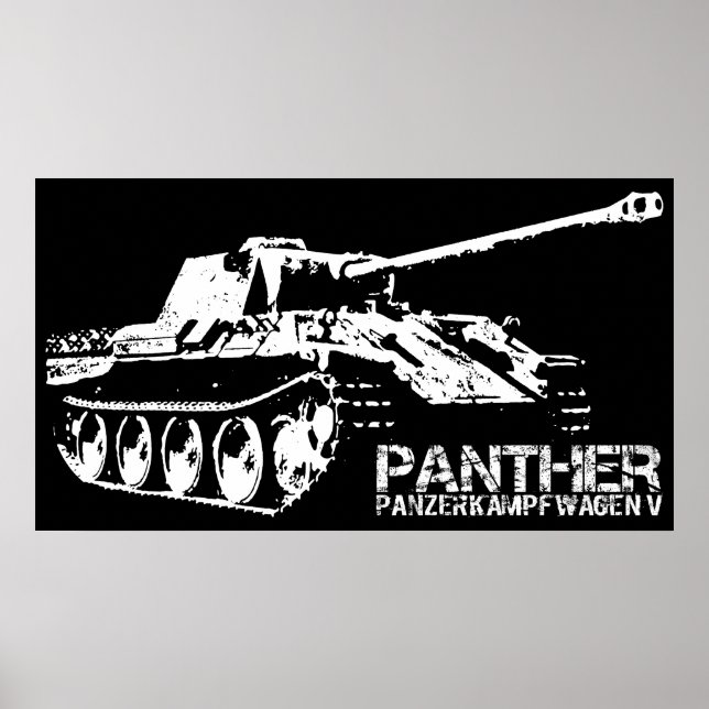 Póster Panther Tank (Frente)