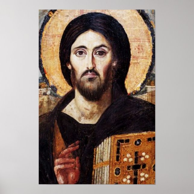 Póster Pantocrador de Jesucristo (Frente)