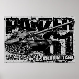 Póster Panzer 61 Poster