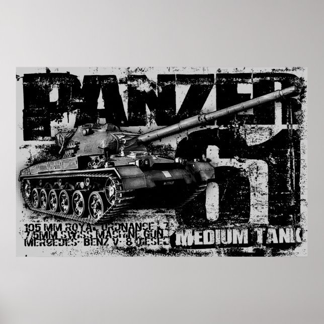 Póster Panzer 61 Poster (Frente)