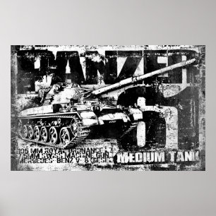 Póster Panzer 61 Poster