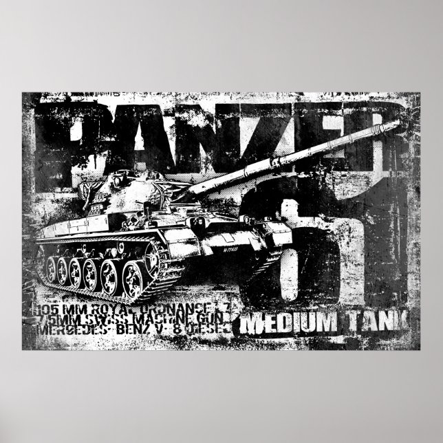 Póster Panzer 61 Poster (Frente)