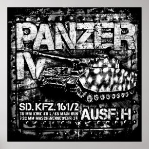 Póster Panzer IV