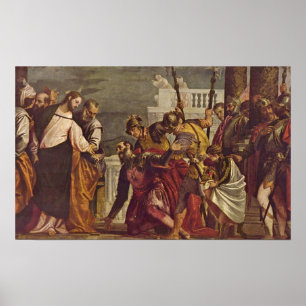 Póster Paolo Veronese - Cristo y centurión de Capernaum