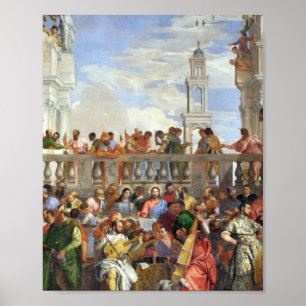 Póster Paolo Veronese - El Boda En Cana 1563