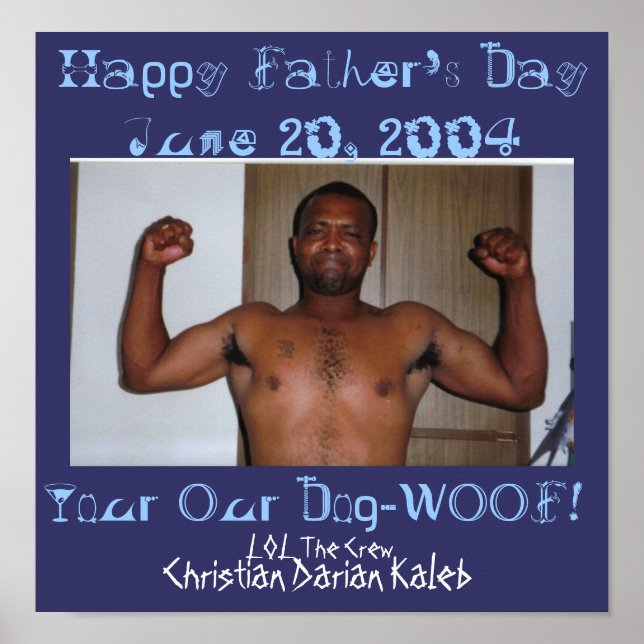 Póster Papá (Frente)