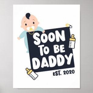Póster Papá 2020 Será Invitación Infantil