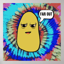 Póster Papa al horno