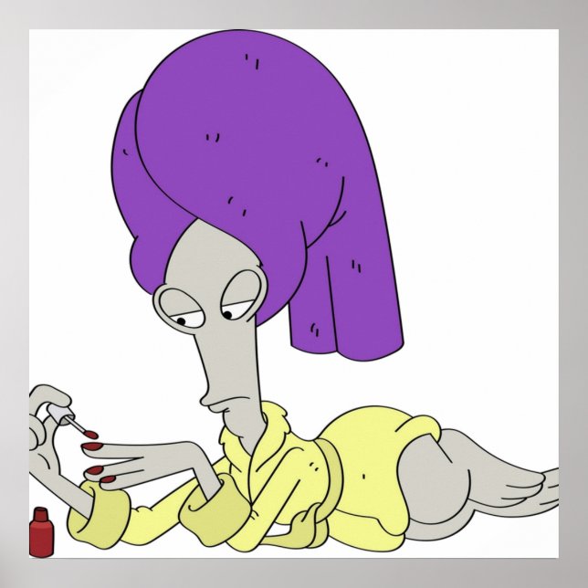 Póster Papá Americano Roger (Frente)