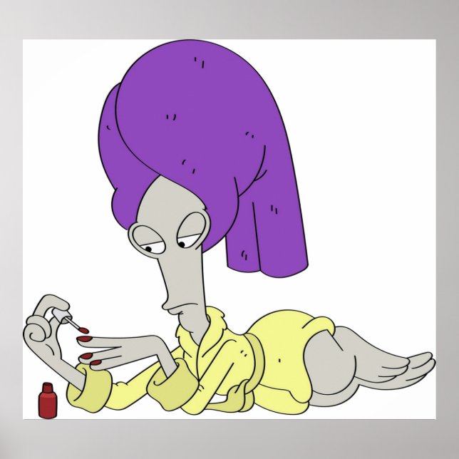 Póster Papá Americano Roger (Frente)