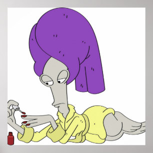 Póster Papá Americano Roger