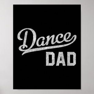 Póster Papá Bailarín Orgulloso Bailarín Padre