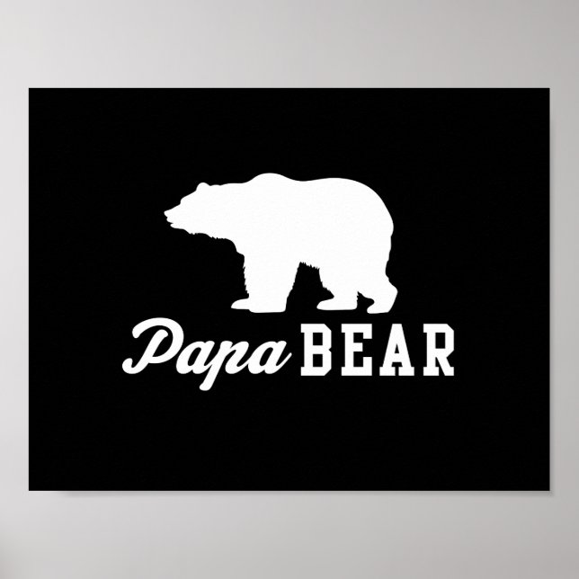 Póster Papa Bear (Frente)