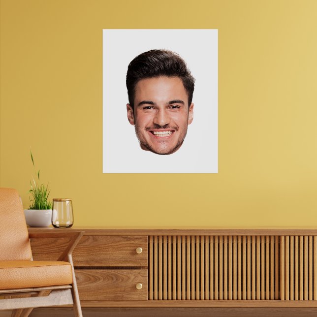 Póster Papá con rostro personalizado personalizado (Salón 2)