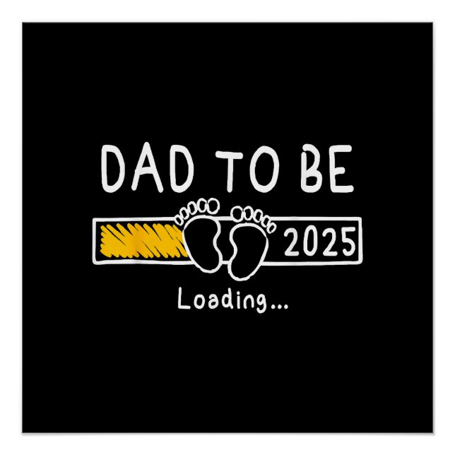 Póster Papá debe ser 2025 Papá quiere que 2025 mi papá se (Anverso)
