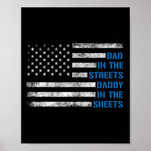 Póster Papá Del Día Del Padre En Las Calles Papi En Las H