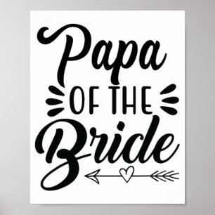 Póster Papa Del Espectáculo De Novias Del Partido De La B