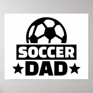 Póster Papá del fútbol