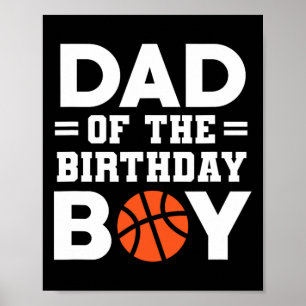 Póster Papá Del Niño De Cumpleaños El Entrenador De Byske