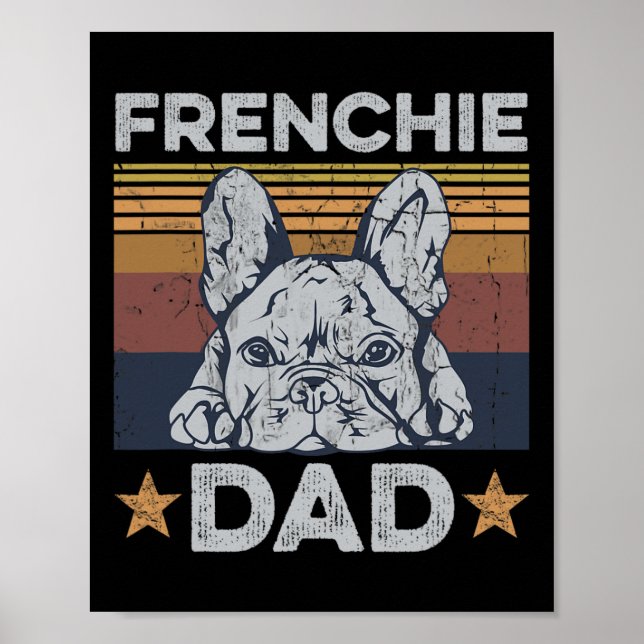 Póster Papá Diseña Para Tu Padre Francés (Frente)