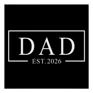 Póster Papá Est 2026