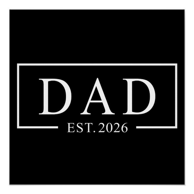 Póster Papá Est 2026 (Anverso)