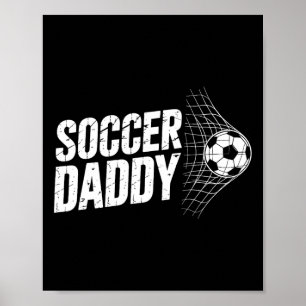 Póster Papá Fútbol Byll Y Deporte De Red Padres Fútbol Gr