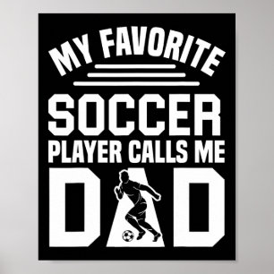 Póster Papá futbolista _1 