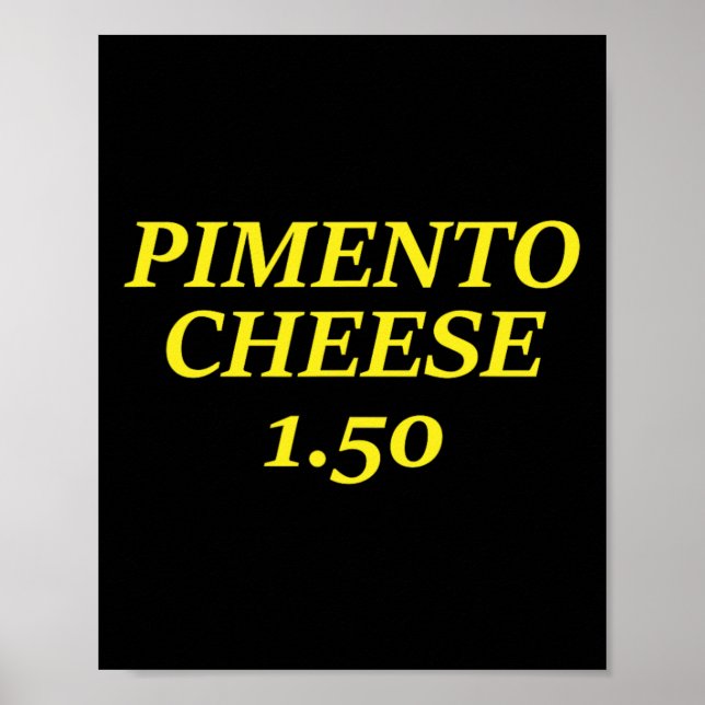 Póster Papa Golf con Queso Pimiento (Frente)