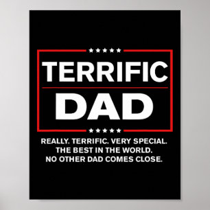 Póster Papá - Gracioso regalo del Día del Padre Donald Tr
