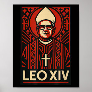 Póster Papa Leo Xiv - Audaz Diseño Gráfico Cristiano Cató