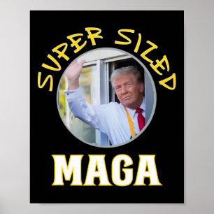 Póster Papá Mac Trump Vance 2024 Hace Papas Fritas