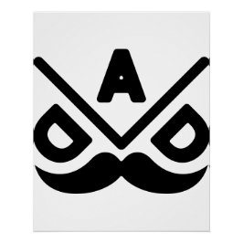 Póster PAPÁ: Minimalismo Audaz
