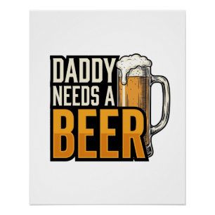 Póster Papá Necesita una Camiseta de Diseño de Grabado Vi