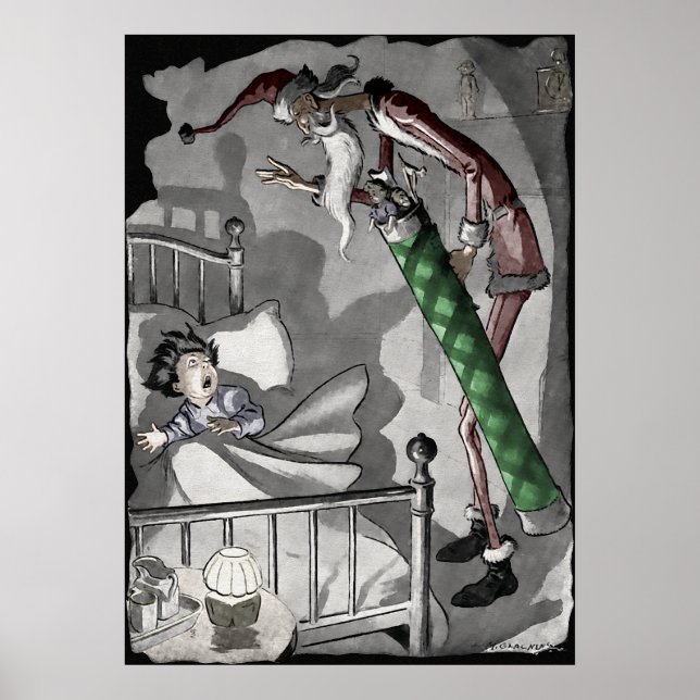 Póster Papá Noel (Frente)