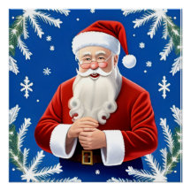 Papá Noel sonriendo