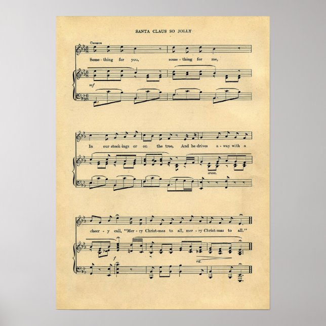 Póster ¡Papá Noel, tan Poster! (Frente)