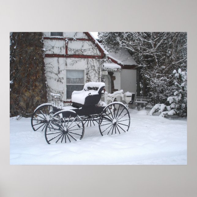 Póster ¡Papá Noel viene! (Frente)