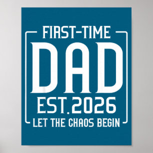 Póster Papá por Primera Vez Est 2026 Deja que el Futuro P