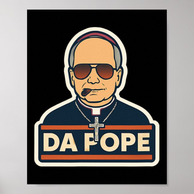 Póster Papa Robert Prevost - Papa Leo Xiv (Frente)