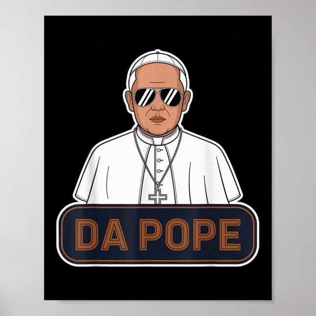 Póster Papa Robert Prevost - Papa Leo Xiv (Frente)