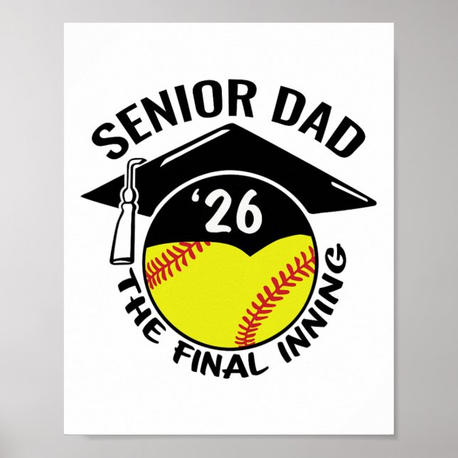 Póster Papá Senior Softll 2026 La Última Entrada  (Frente)