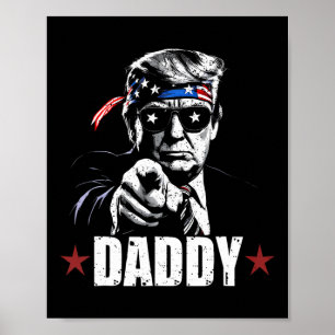 Póster Papá Trump 2025 Oficial Papá Trump Divertido 2 
